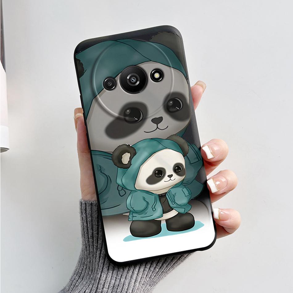 Чехол для телефона Xiaomi Redmi A3 Чехол-футляр Redmi A3 глобальная версия Чехол Мягкий силикон Redmi A3 A 3 RedmiA3 Funda Чехол-кармашек