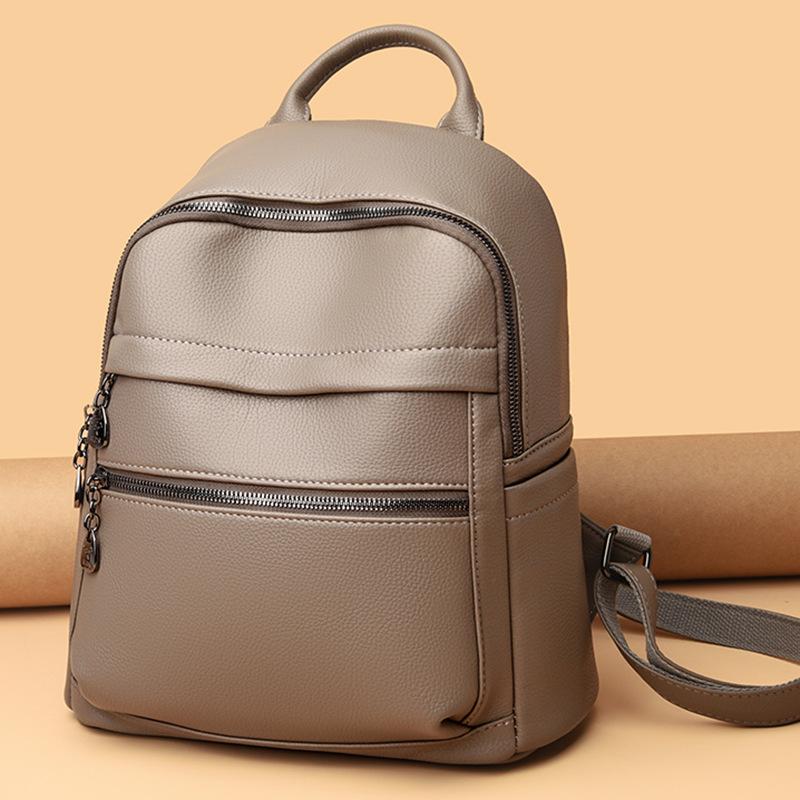 Женская сумка через плечо на два плеча в европейском стиле, Одноплечевая сумка-кроссбоди, Модный дорожный рюкзак большой вместимости, Студенческий рюкзак