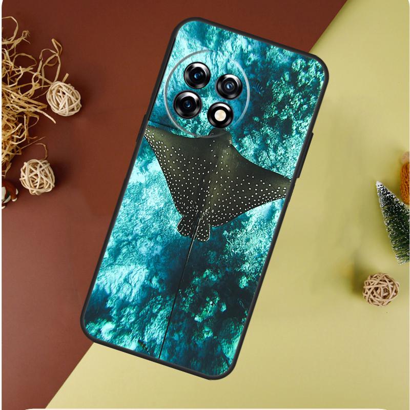 Чехол для телефона Animal Manta Ray для OnePlus 13 13R 12 12R 11 9 10 Pro 8T 9RT 10T 10R N20 N30 Nord CE 2 3 4 Lite