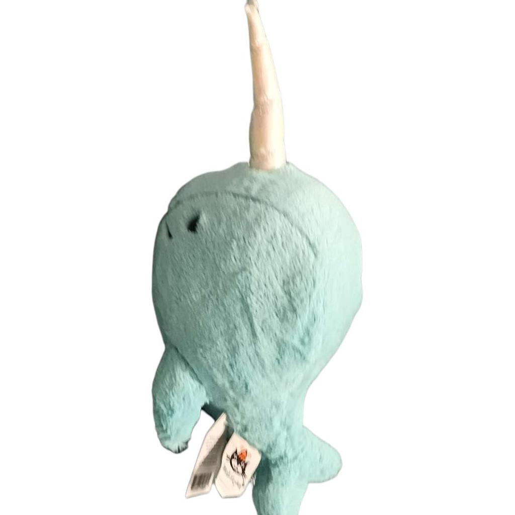 Jellycat Серия «Океан» Нарвал Милая Уютная Кукла Плюшевая Кукла Высотой 11-30 см