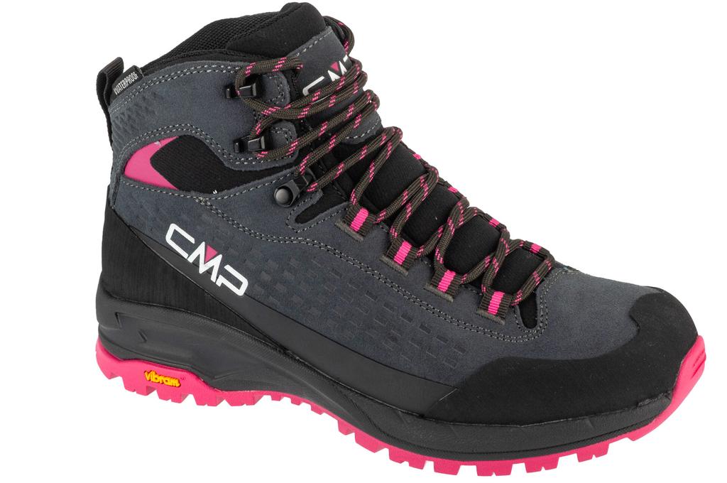 CMP Vertyx Mid WP, Womens black Trekking shoes