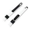 1pc Multi-purpose Door Window Groove Cleaning Brush With Dustpan For Kitchen And Bathroom, Gap Brush, Desktop Cleaning Sweep Cor