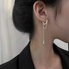 Женские серьги с кисточками, длинные серьги с бриллиантами, серьги с кисточками, ювелирные изделия
