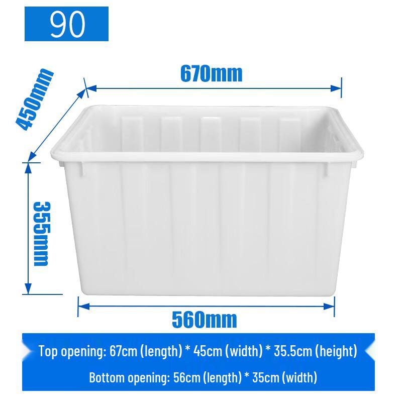 Lilang Heavy-Duty Plastic Storage & Turnover Box