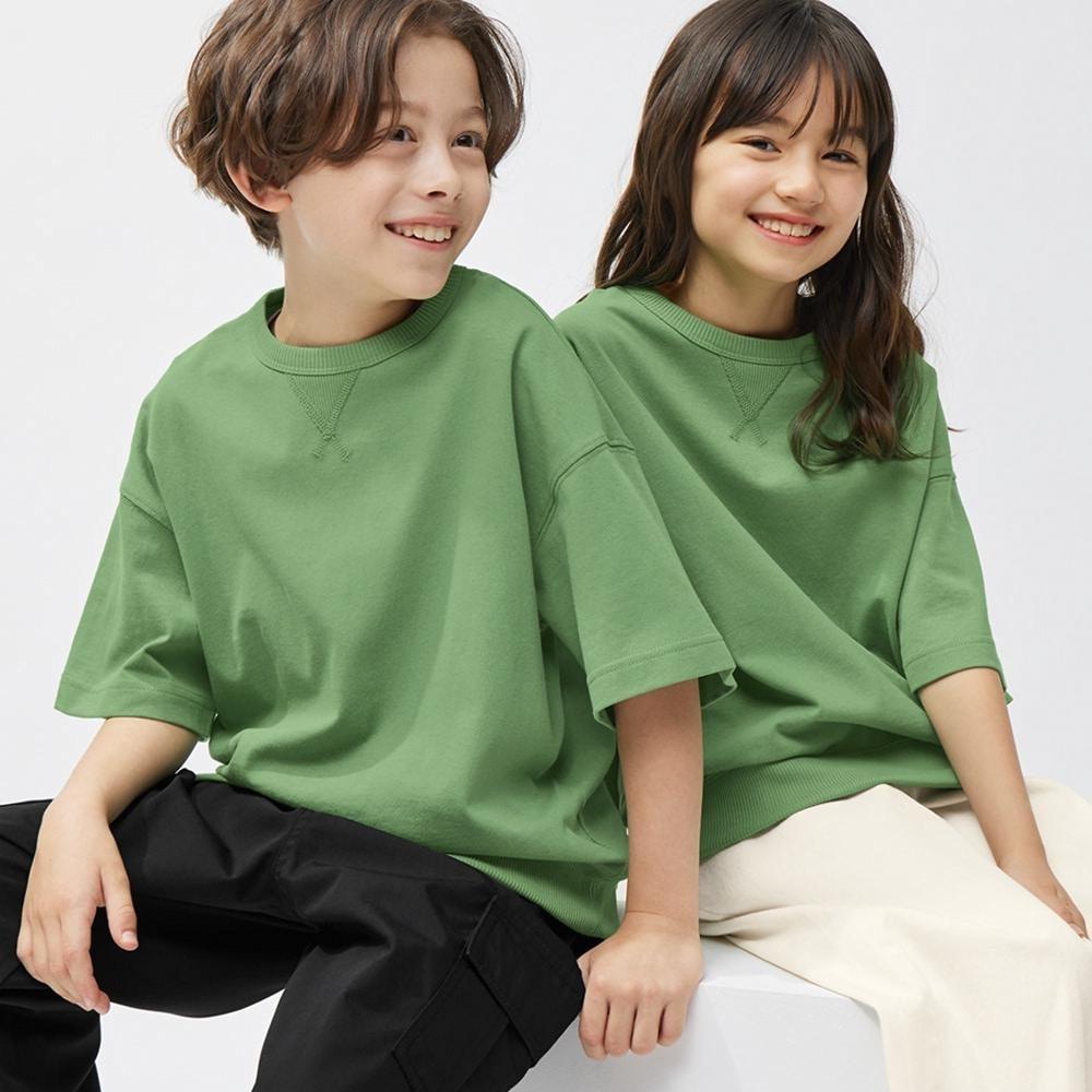 GU by Uniqlo Kids  Unisex  Sweatshirt  5 Minute Sleeve 