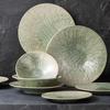 Керамическая тарелка Kiln Changes Green, тарелка для стейка, тарелка для пасты, салатная тарелка, суповая миска, ресторан, молекулярная кулинария, специальная посуда