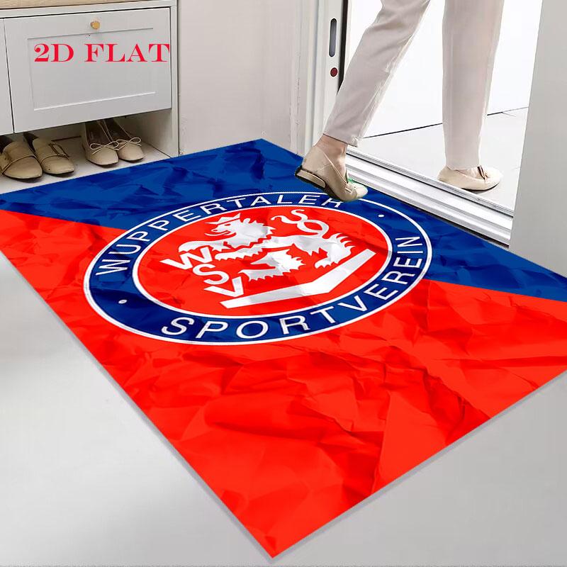 Wuppertaler SV Carpet Rug for Living Room Bedroom Home Sofa Decoration,Kids play Nonslip Floor Mat