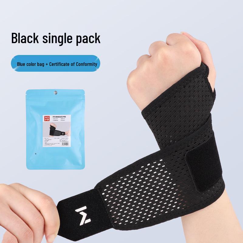 Унисекс тонкий фиксатор запястья для спорта, при растяжениях и перенапряжении сухожилий - Впитывающий пот для бадминтона и тенниса