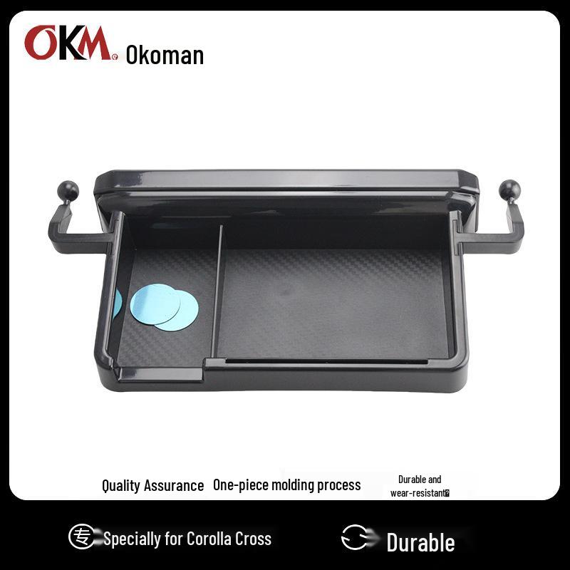 Органайзер на панель для Toyota Corolla: Экран центральной консоли, Задний отсек для хранения, Держатель для телефона, Контейнер для ETC