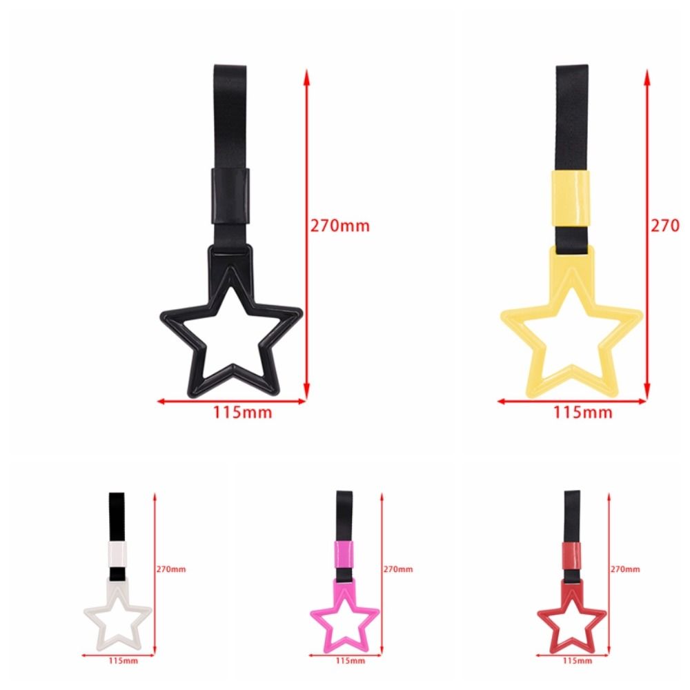 Star Shape Star Car Handrail Belt Warning Star Rear Bumper Warning Ring  Universal