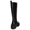 Zara Comfortable Versatile Knee-High Boots 7.5cm Women Boots Black 13049410800