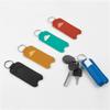 Women Portable Mini Lipstick Bag Keychain PU Leather Lip Gloss Bag Case For Travel