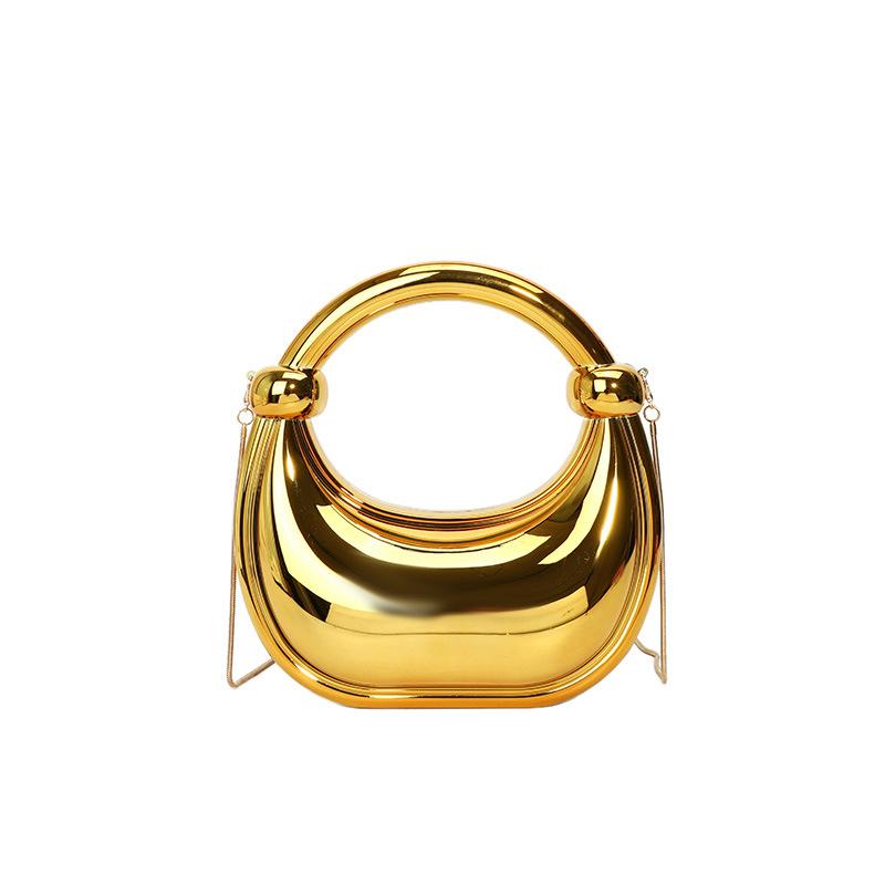 Акриловая сумка-коробка 2025 новая европейская и американская мода конфетный цвет интернет-знаменитость женская цепочка кроссбоди сумка-пельмень тренд