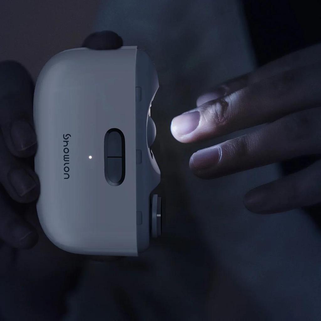 Xiaomi Showlon Электрические полирующие кусачки для ногтей Автоматический триммер для стрижки ногтей Подсветка Безопасный и удобный Для пожилых людей/Ребенка