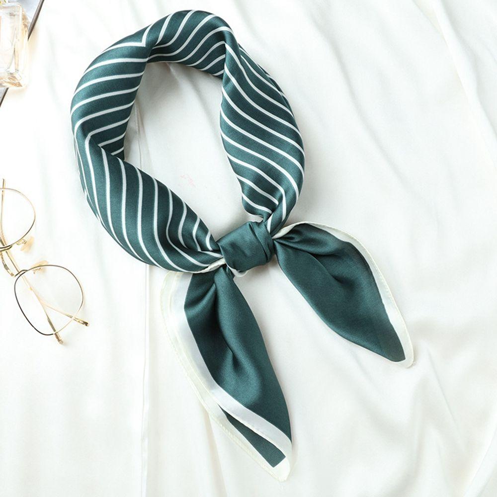 Accessories Silk Scarf Headband French Printed Scarf Korean Style Scarves Silk Scarf Female Shawl