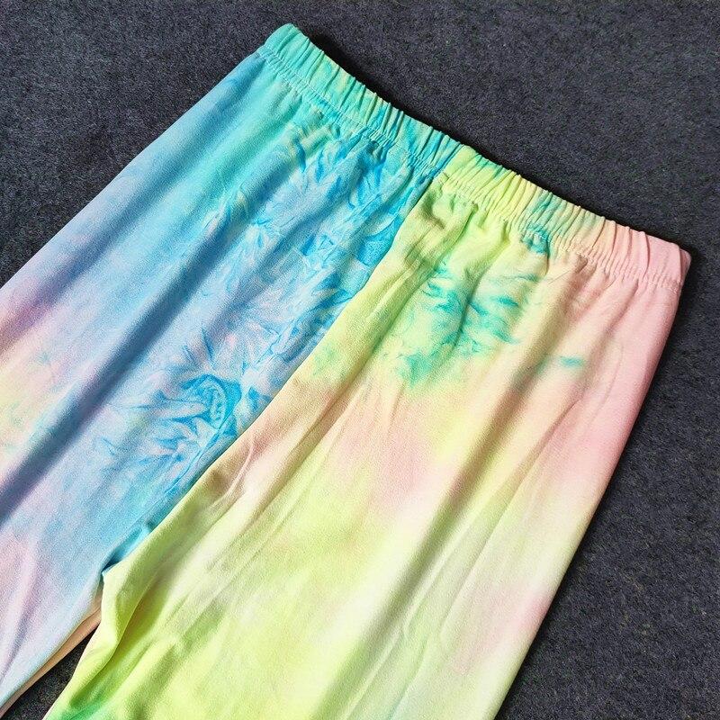 Kids Bright Color Pants Girls Leggings Girls Stretch Slim Skinny Pant