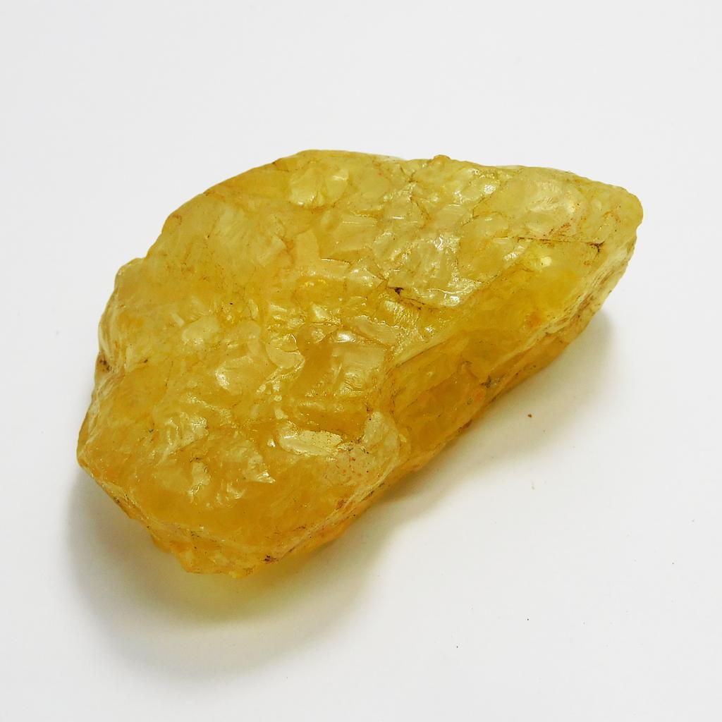 94 Ct Natural Yellow Sapphire Uncut Rough Dyed Raw Loose Gemstone