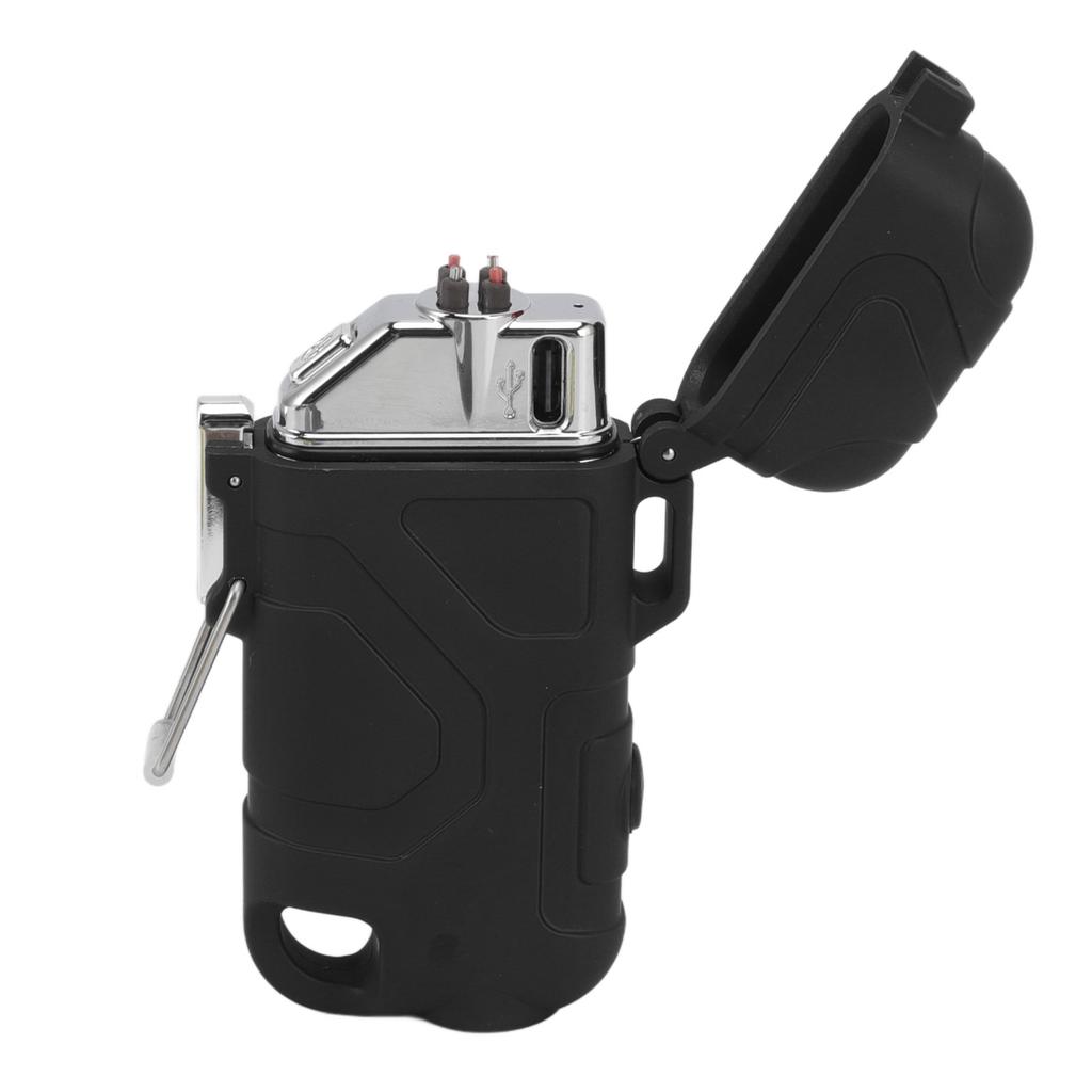 Double Arc Plasma Lighter Windproof Waterproof Flameless USB Electric Lighter with 3 Gear