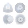 10 шт./уп. Купола для слуховых аппаратов 8 мм Открытые Однослойные Моющиеся Антистатические Басовые Купола для Замены