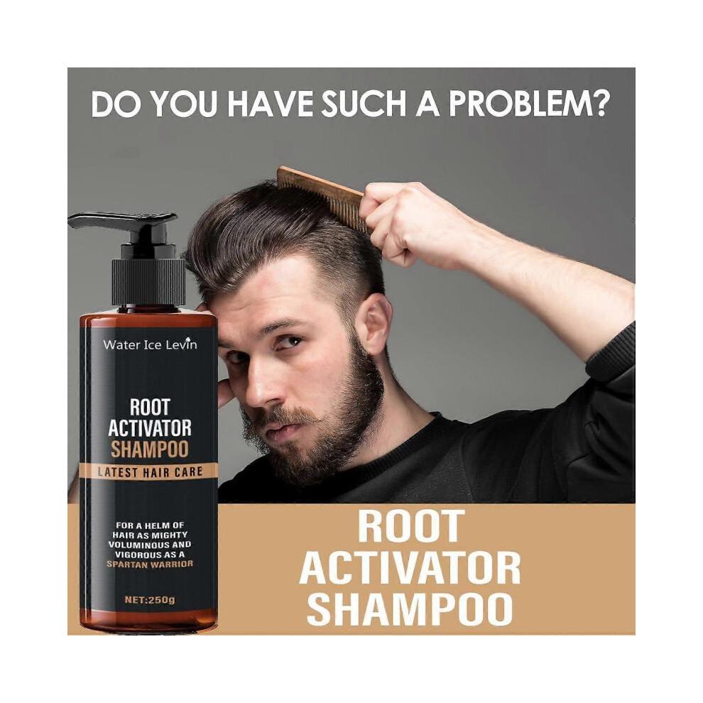 Root Activator Shampoo- Anti Hair Loss TreatmentThickening & Nourishing For All HairReduce Shedding,Smooths Hair,For Men & Women
