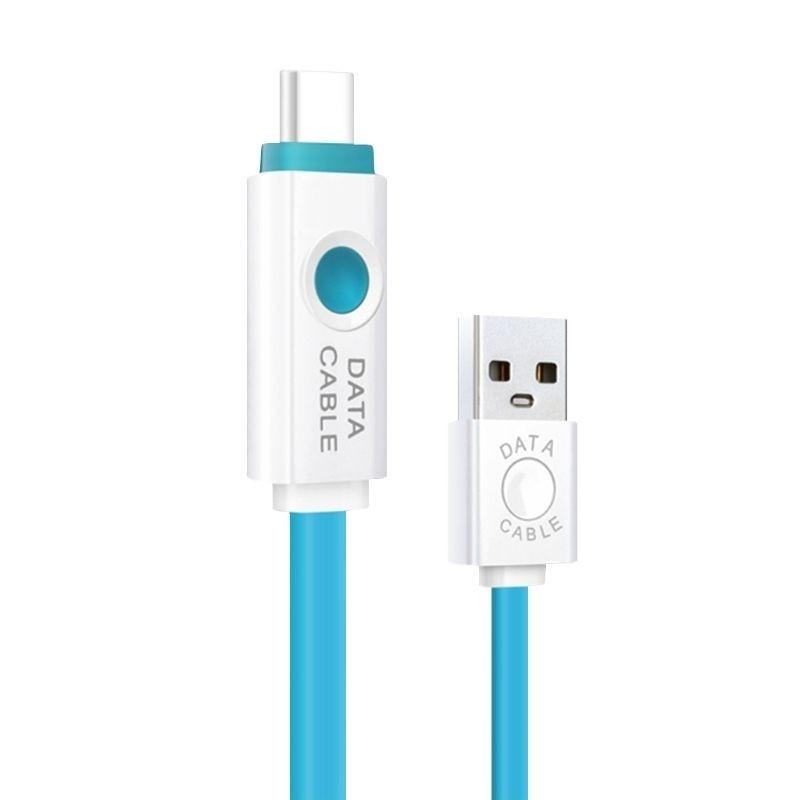 Кабель USB 3.1 Type C USB-C с LED-подсветкой премиального качества для синхронизации данных и быстрой зарядки для телефонов Android