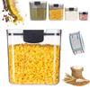 Containers, Baking Storage Set,Baking Storage Containers With Lids Airtight For Flour And Sugar
