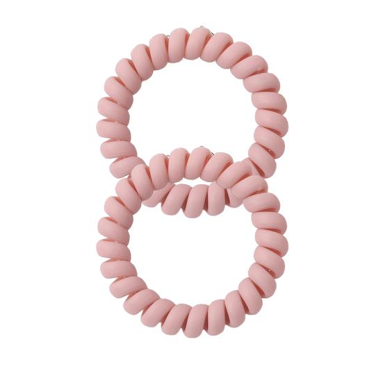 2 шт., женская пластиковая веревка для волос, телефонная проволока, резинка для волос, высокоэластичная резинка для волос, повязка на голову, инструменты для укладки волос