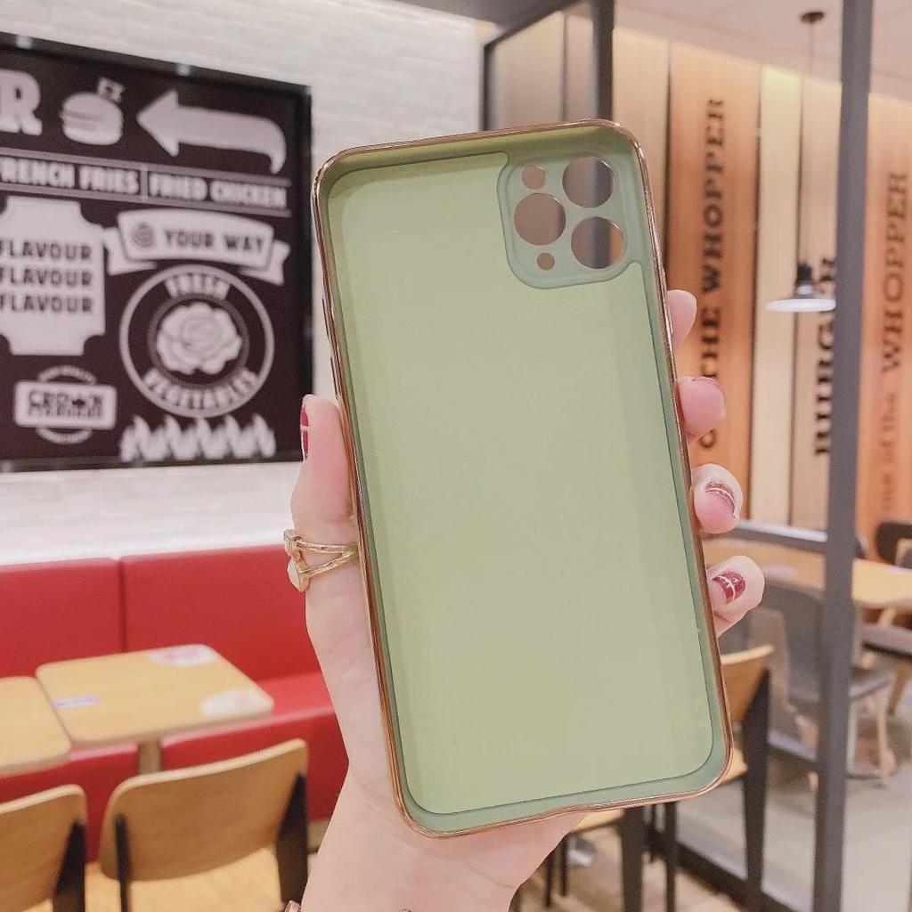 Чехол с магнитным кольцом и гальваническим покрытием для iPhone 11/12/13 Pro/14/15/XR/XS Max