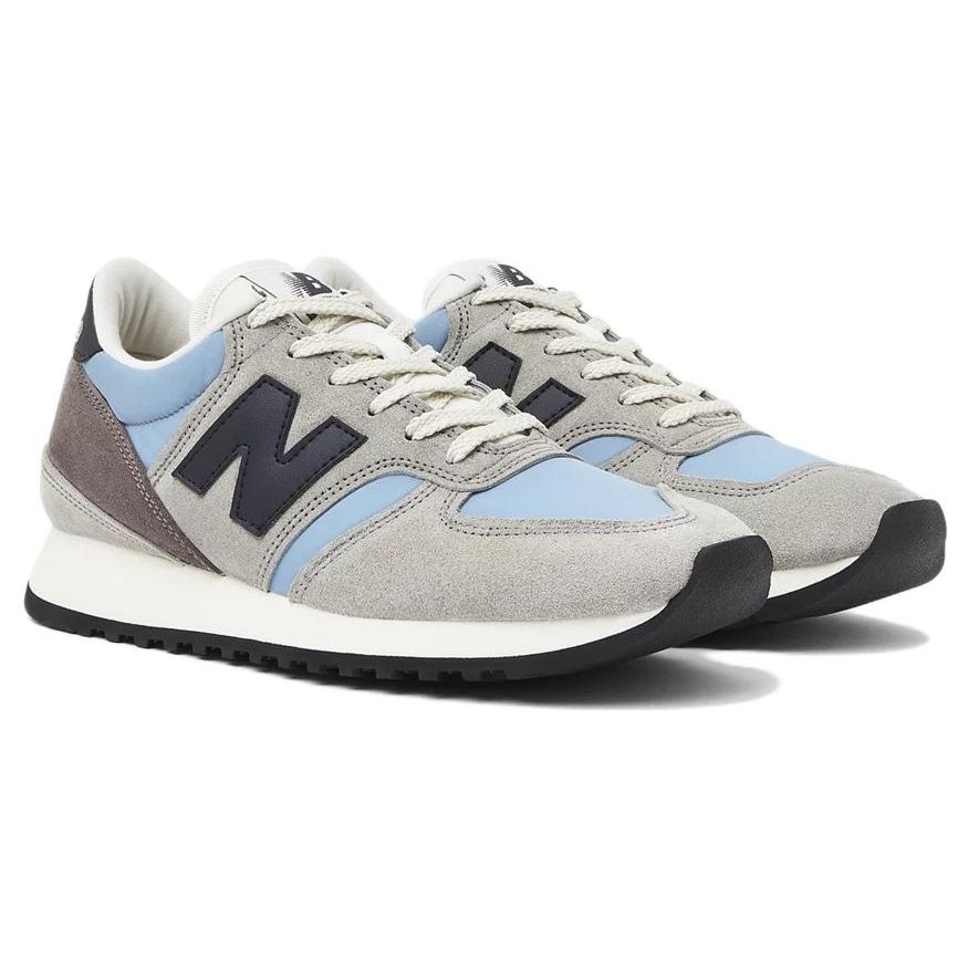 New Balance 730 Сделано в Англии Серо-голубые мужские кроссовки Pussywillow-Grey M730GBN