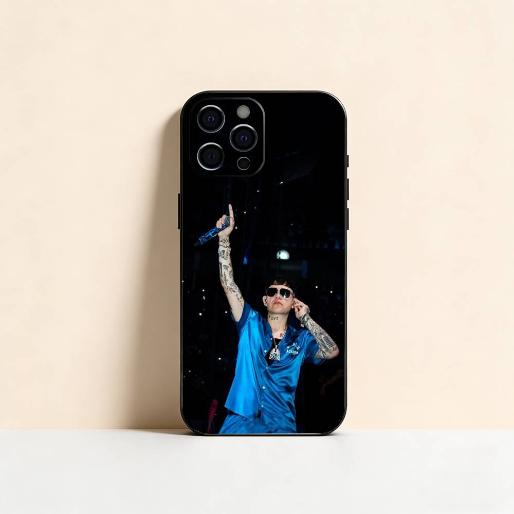 Чехол для телефона J-Junior H для iPhone 17,16,15,14,13,12,11 Plus,Pro Max,XS,Мягкий силиконовый черный чехол