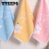 3pcs Cartoon Pattern Small Towels Cotton Children Wash Face Towels Household Soft Water Absorbing Children's Towels