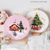 Рождественские наборы для вышивания крестом Merry Christmas DIY-набор с шаблонами инструкциями вышивка набор для начинающих набор для вышивания