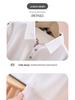 Boys' Stylish Korean Lapel Polo Sweatshirt - Spring Fashion for Big Kids