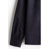 HM Textured oversHirt Regular Fit Navy Blue
