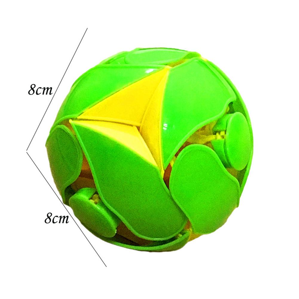 1 шт. Веселый меняющий цвет двойной волшебный шар для бросания рукой, сенсорный аксессуар для снятия стресса, креативный подарок-игрушка для детей и взрослых