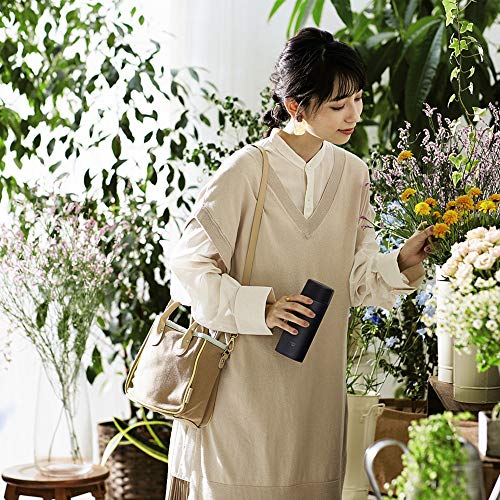 ZOJIRUSHI Water Bottle Screw Stainless Steel Mug Seamless 0.48L Slate Black SM-ZA48-BM