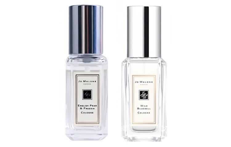 Jo Malone Лондонский Голубой Колокольчик Парфюмированная Вода Набор Образцов Туалетная Вода Цветочный Аромат, Хурма Белый Мускус