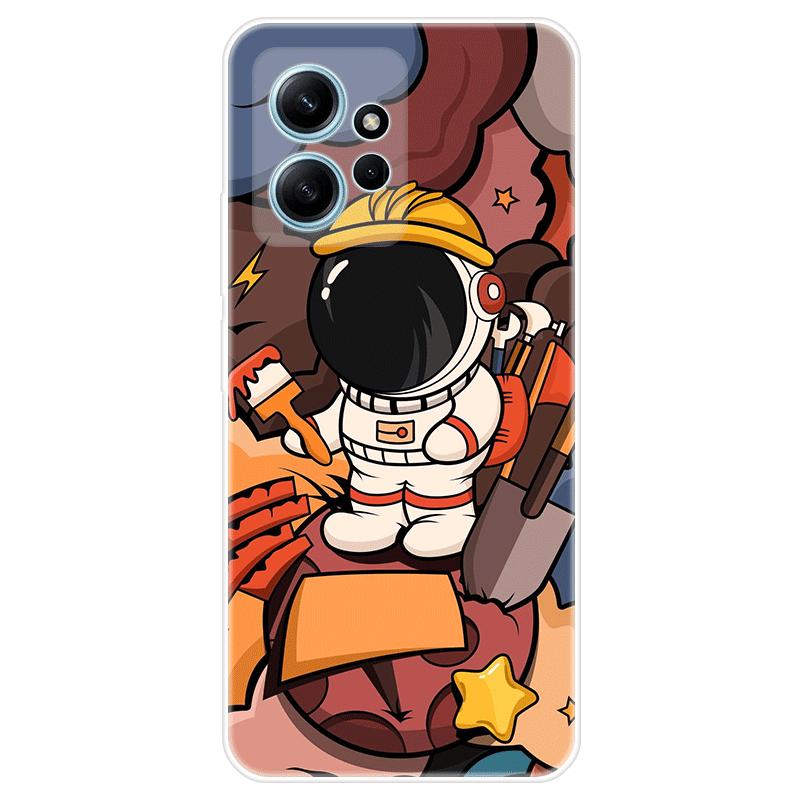 Для Xiaomi Redmi Note 12 Note12 4G чехол Мягкая силиконовая задняя крышка Мультяшный чехол для телефона Разнообразие