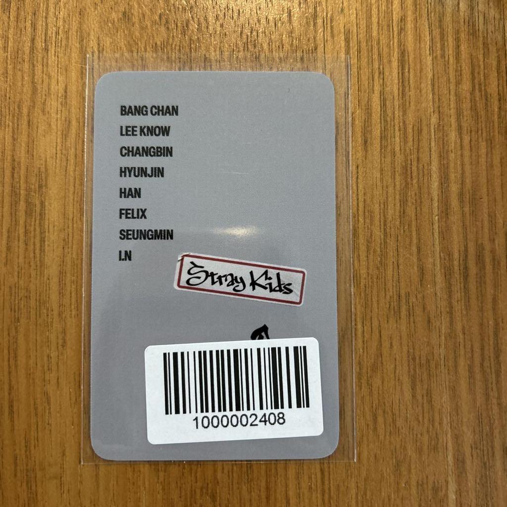 [ИСПОЛЬЗОВАН] straykids Sukizu Go Santa Коллекционная карта Всплывающий бонус Aien