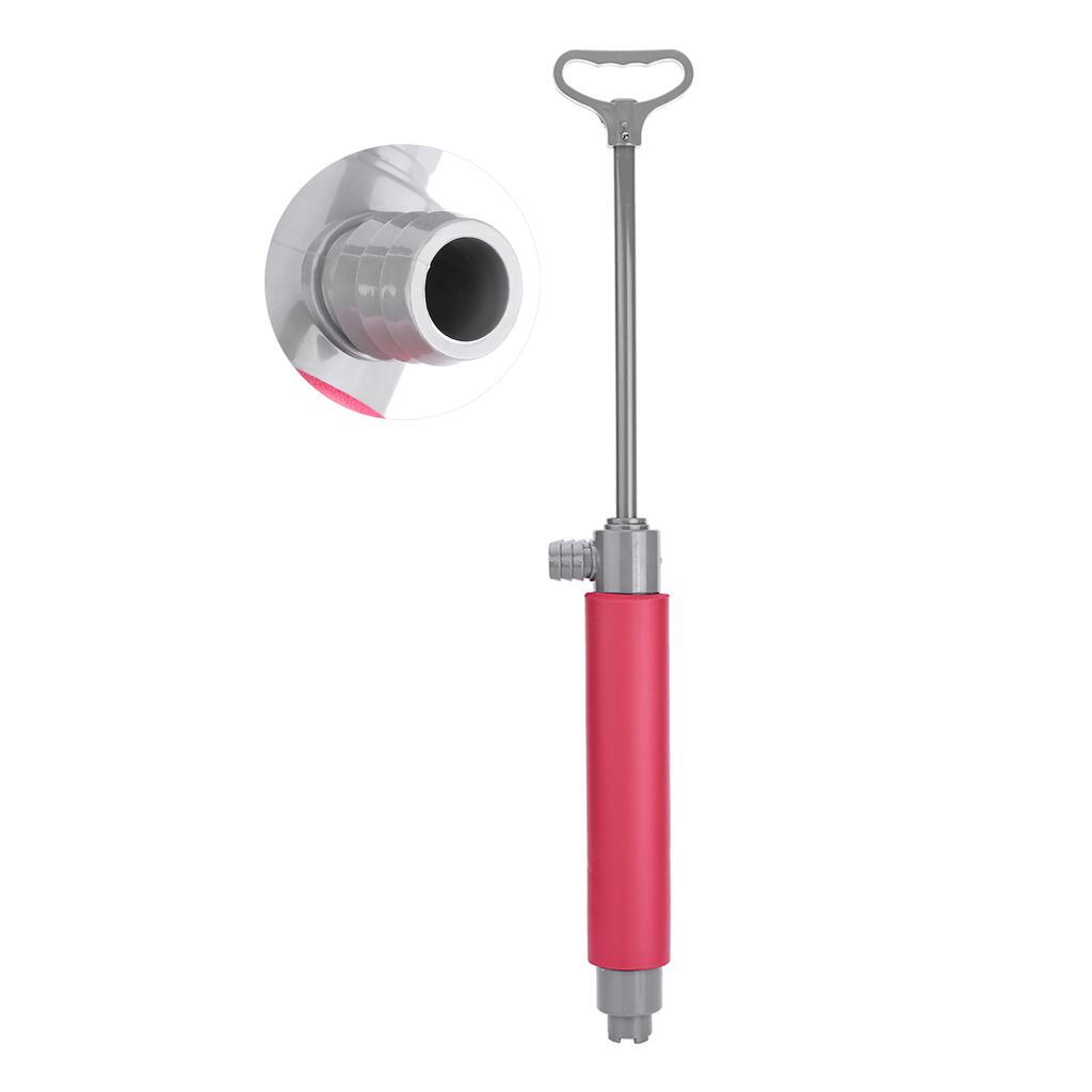 Red 46cm Kayak Hand Pump Floating Hand Bilge Pump for Kayak Rescue