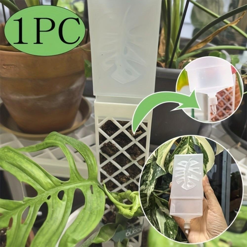D-Shaped Plant Climbing Stick Plastic Moss Column Pole Plant Support Trellis  Plant Growth