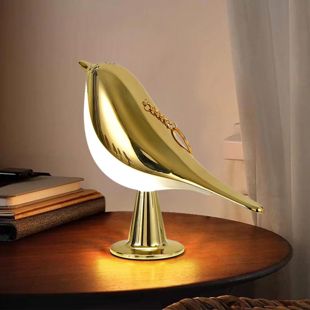 3 Colors Touch-Control LED Lamp USB Rechargeable Creative Night Lamp for All Rooms Decoration