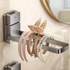 Moisture-Resistant Foldable Towel Rack Detachable Bath Towels Rack Hanger Organizer Rack  Balcony
