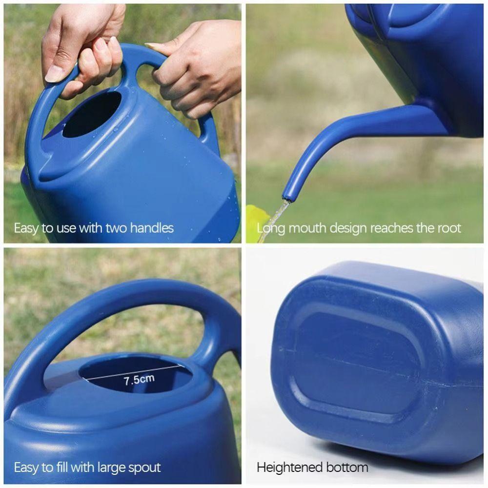 4L Watering Can Long Mouth Plant Sprinkler Home Garden Watering Pot