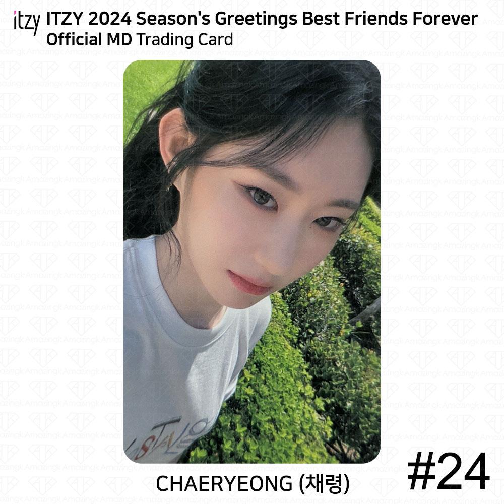 ITZY Поздравления сезона 2024 Best Friends Forever Официальная коллекционная карточка MD KPOP