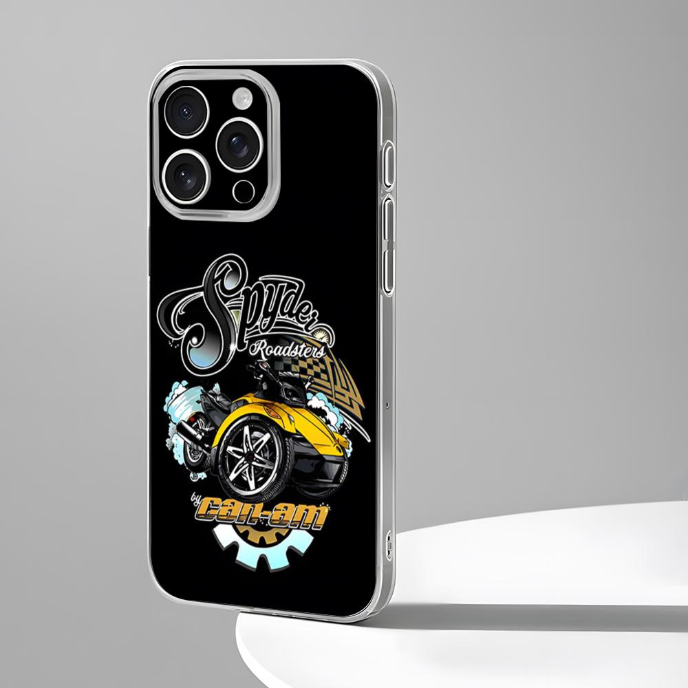 Чехол для телефона Can Am Can-am Team Новый для IPhone 16 15 14 12 13 11 Pro Max Mini X XR XS Plus Черный Силиконовый Прозрачный Чехол