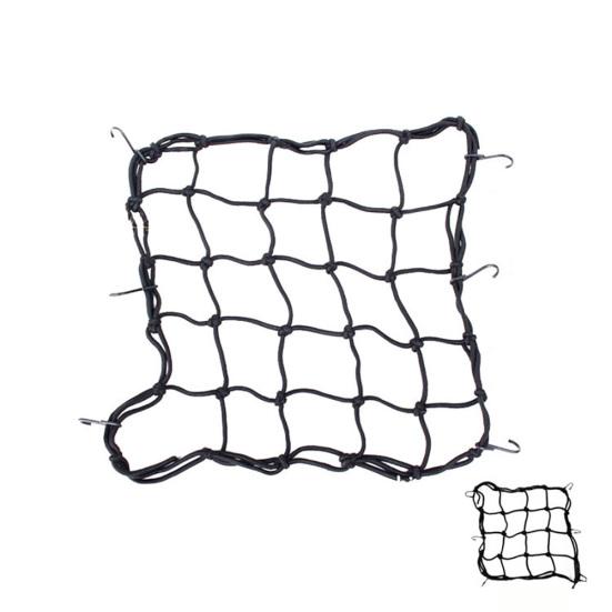 Мотоцикл Велосипед 6 крючков Багажник на топливный бак Держатель для шлема Сетка Эластичная сетка