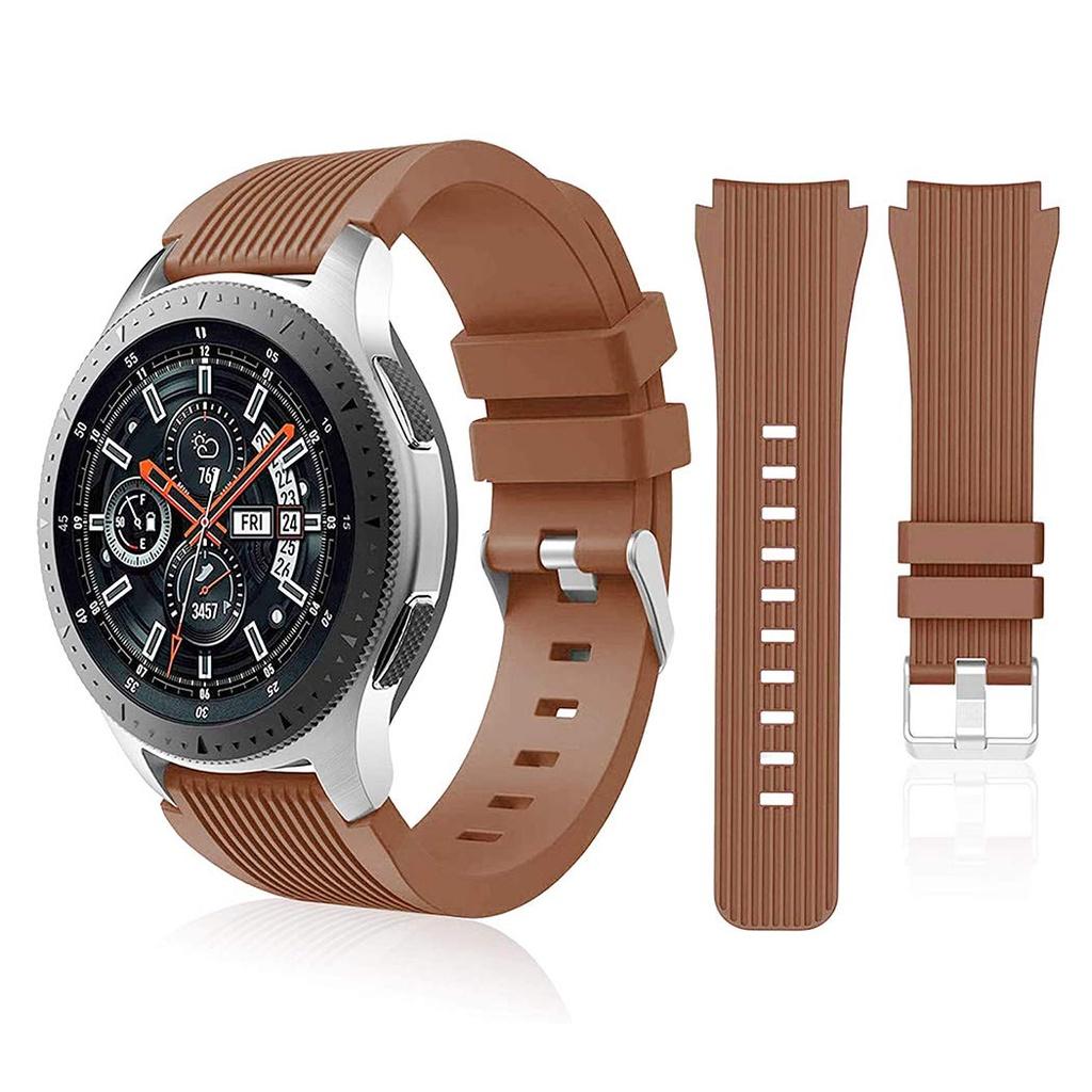 22мм 20мм Силиконовый ремешок для Samsung Galaxy Watch 3 45мм/ GT2 46мм/Gear S3 Браслет для Amazfit Balance GTR 47мм Ремешок