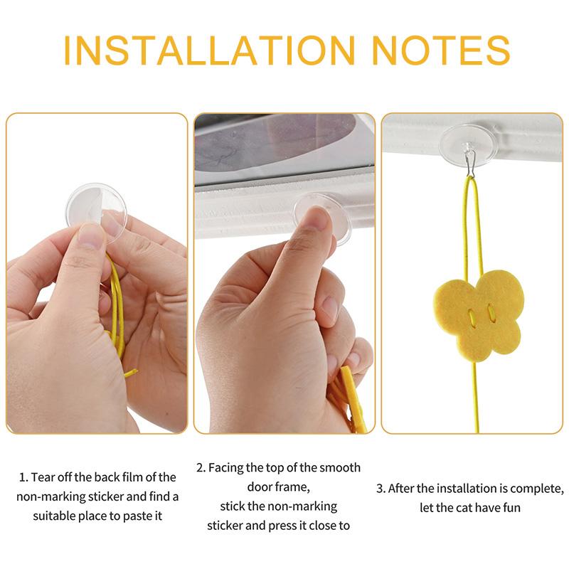 Интерактивная игрушка для кошек, подвесная игрушка-симулятор кошки, забавная интерактивная игрушка для котенка, играющая в тизер, игрушка-палочка, товары для кошек