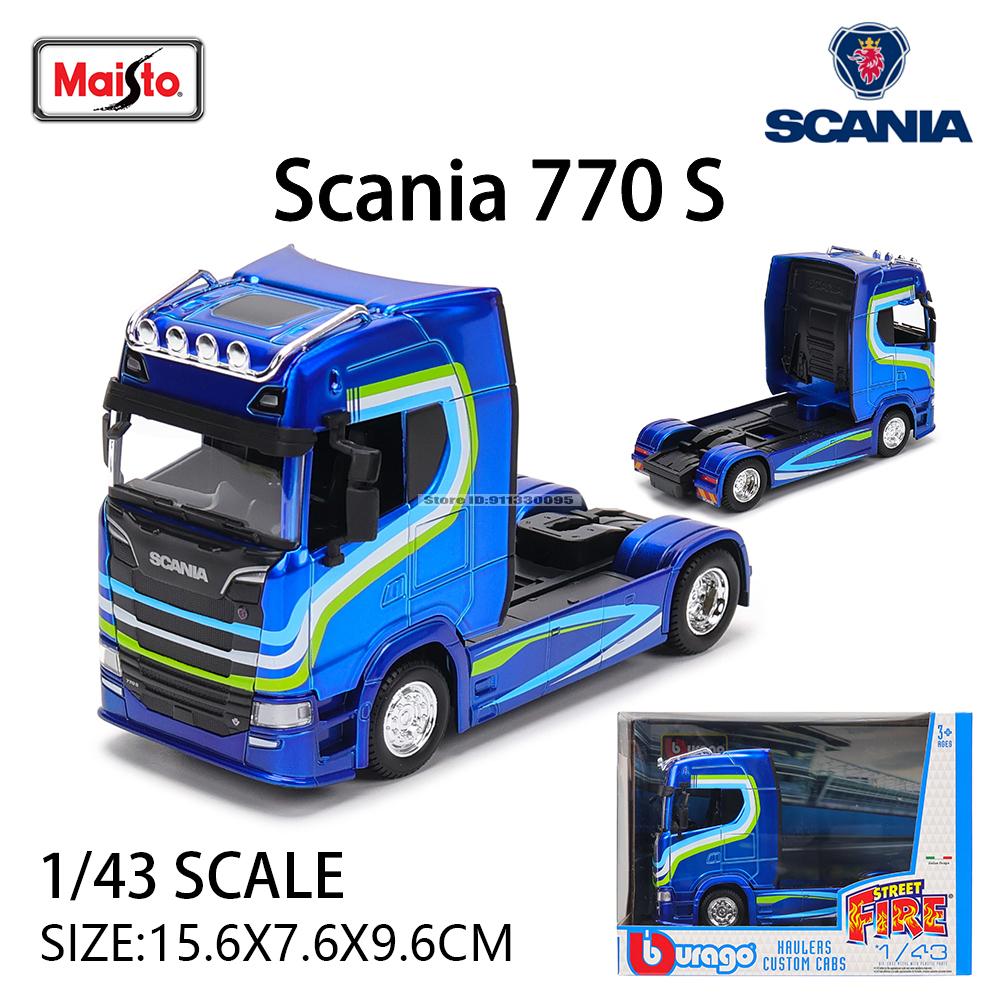Ббураго 1:43 Транспортное средство передняя часть Volvo FH16Globetrotter 750XXL модель имитация модель автомобиля сплав автомобиль игрушка мужская коллекция
